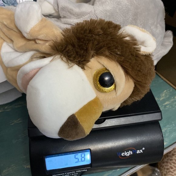 SET of 2 Kelly Toy Adorable Plush Hand PUPPETS Elephant and Lion 2 PC LOT Zoo - Picture 15 of 15